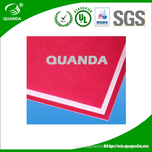 Gpo-3 Laminates Sheet colored Red